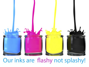 our ink is flashy